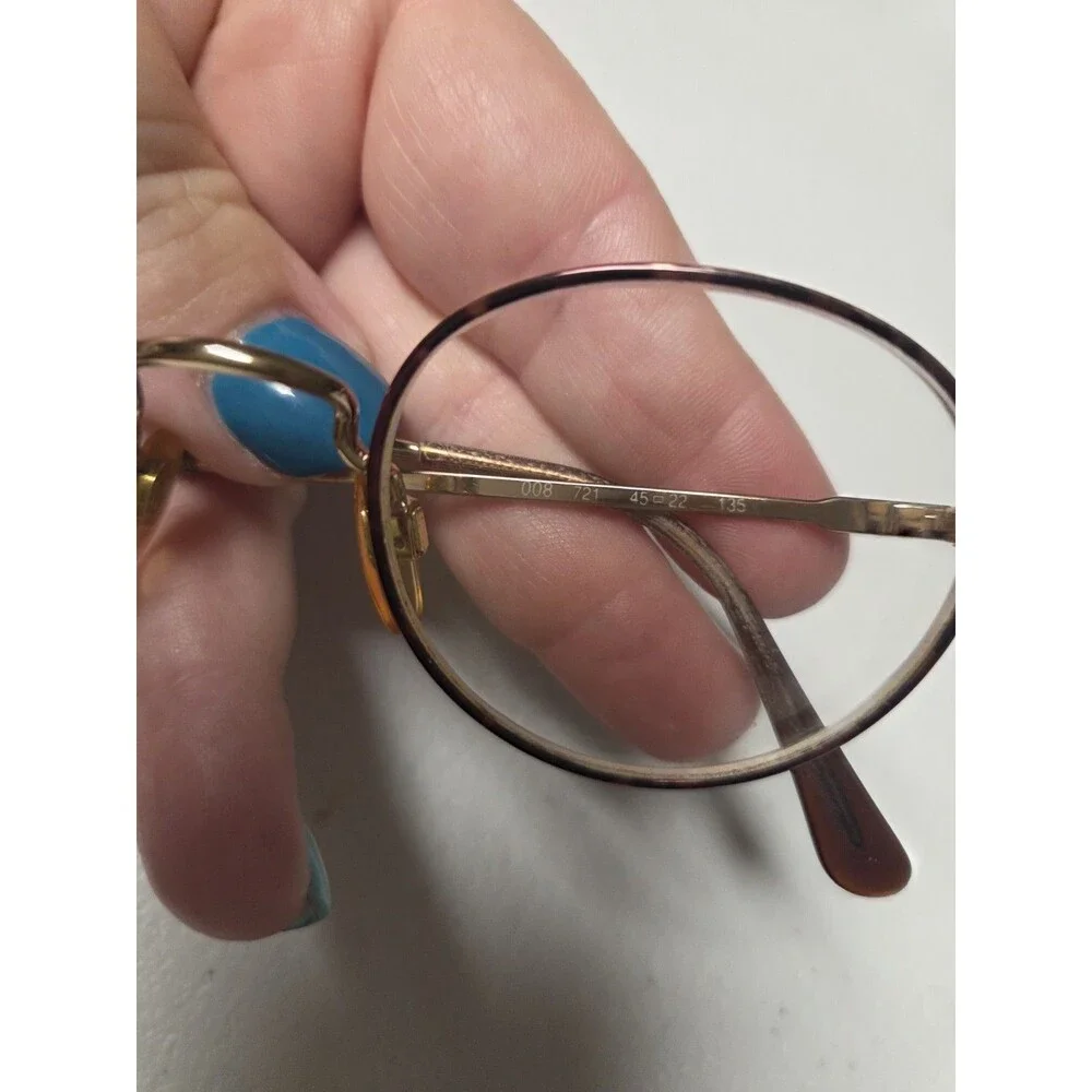 Vintage Emporio Armani Italy 008 721 Eyeglass Frames 45 22 135 Glasses